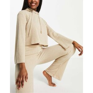 ASOS x Chelsea Peers | Soft Jersey Rib Lounge Hoodie